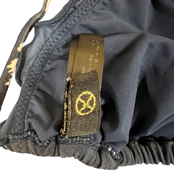 Vix Paula Hermanny Bikini 24k Gold Plated Details Brazilian Bikini Top - Large - Picture 7 of 11